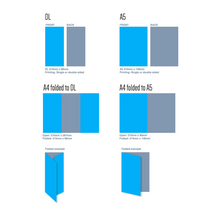 Load image into Gallery viewer, 3 Sided Menu Holder
