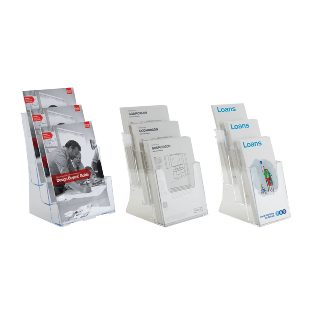 3 Tier Leaflet Holder